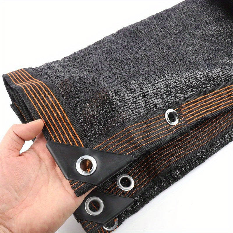 UV-resistant black high-density polyethylene sunshade net 2×3m