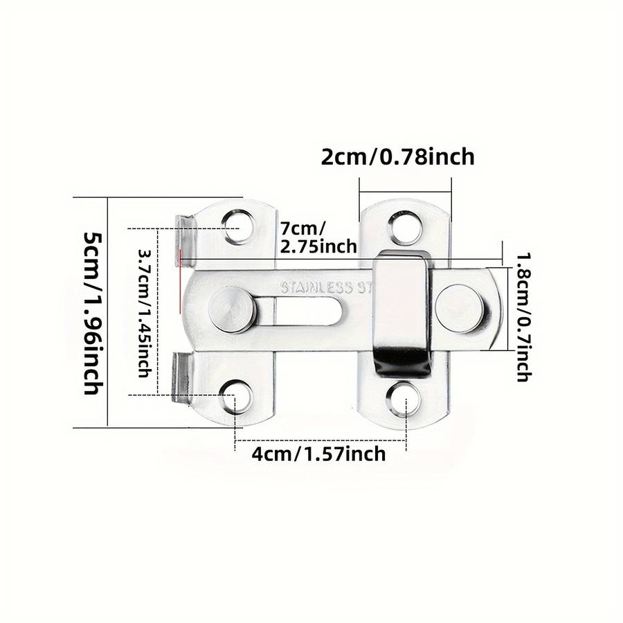 Stainless steel mini lock