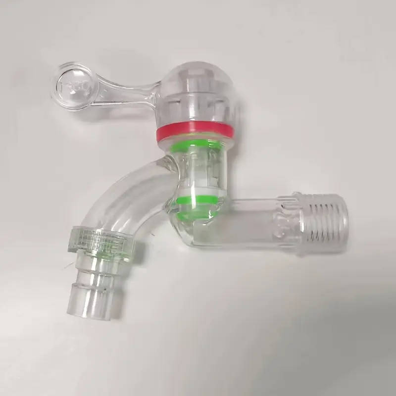 1 transparent explosion-proof plastic faucet