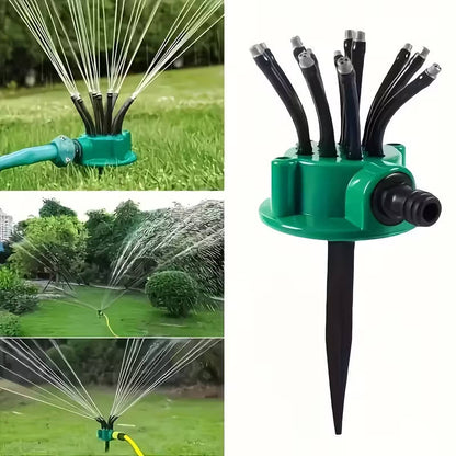 360-degree automatic multi-head sprinkler