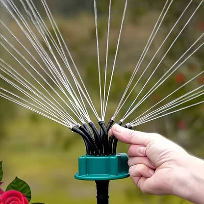 360-degree automatic multi-head sprinkler