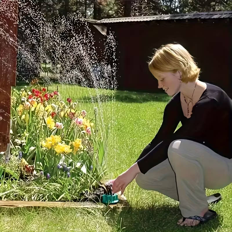 360-degree automatic multi-head sprinkler
