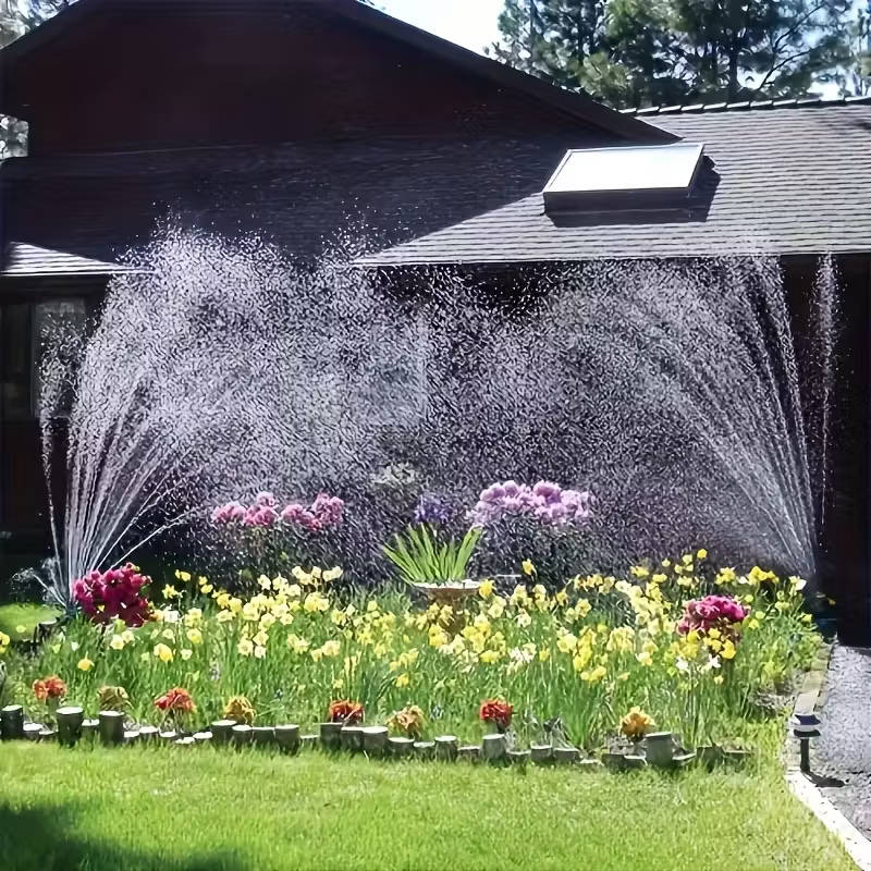 360-degree automatic multi-head sprinkler