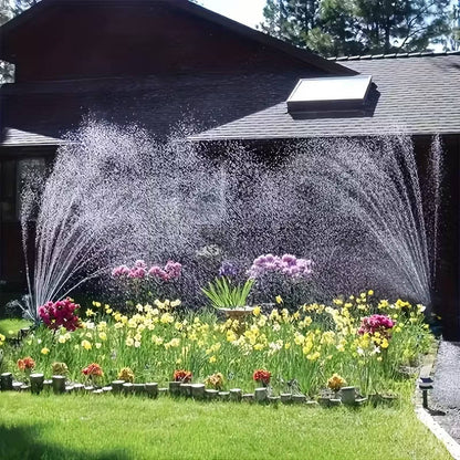 360-degree automatic multi-head sprinkler