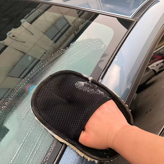 1 x Ultra Soft Microfiber Car Cleaning Mitt
