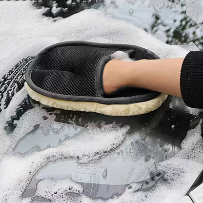 1 x Ultra Soft Microfiber Car Cleaning Mitt