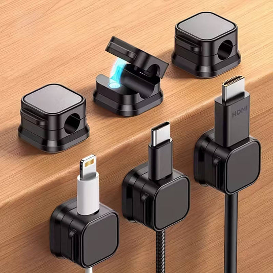 4-piece magnetic cable organizer