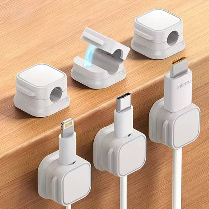 4-piece magnetic cable organizer