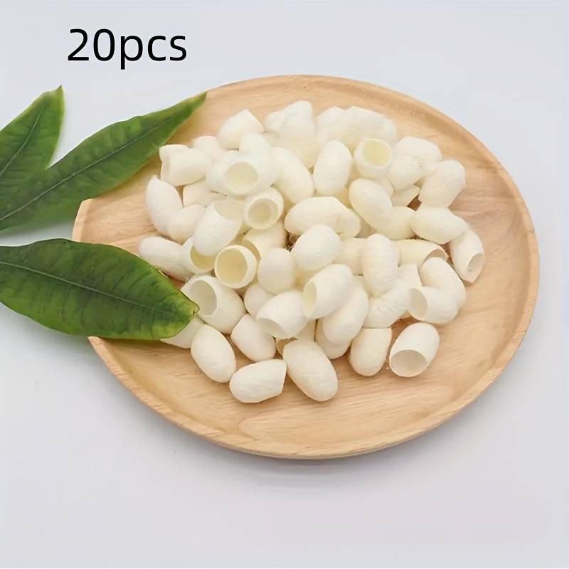 20 packs of natural silk balls for facial cleansing, skin care, scrubs, facial massage, and exfoliating tools