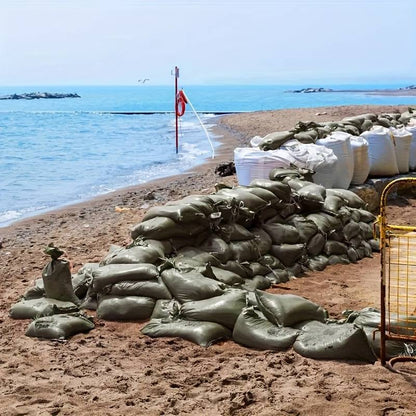 20-pack heavy-duty plastic sandbags