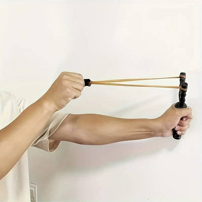1 high-quality solid wood slingshot