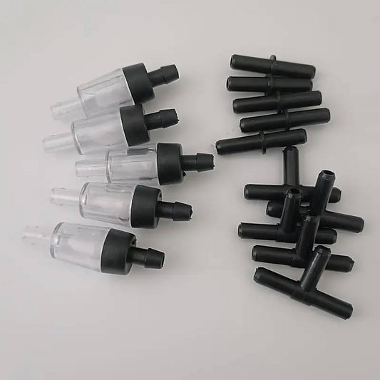 Set of 15 aquarium entrance accessories