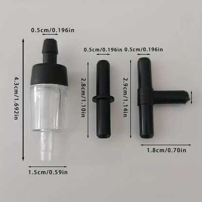 Set of 15 aquarium entrance accessories