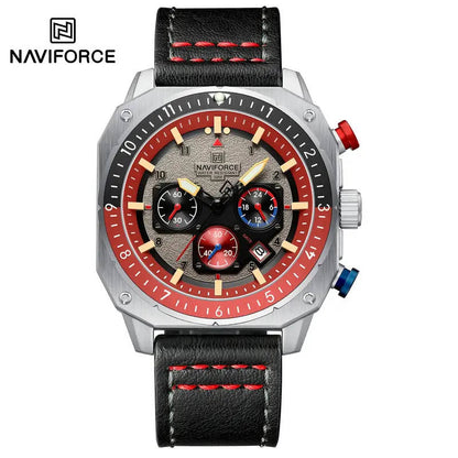 Men's red sports watch