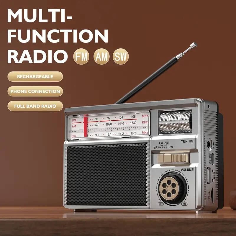 Portable multi-function radio