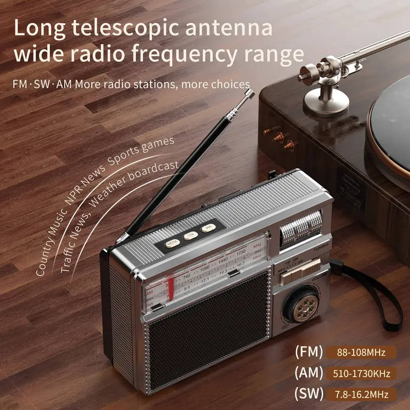 Portable multi-function radio