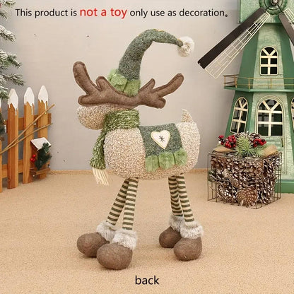 1 festive reindeer figurine