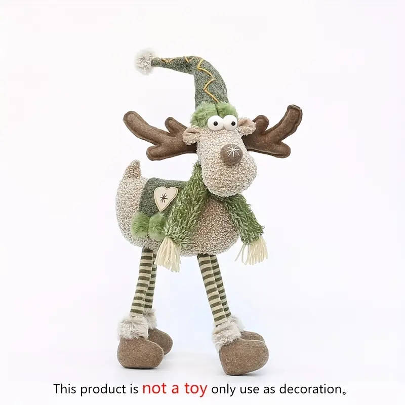 1 festive reindeer figurine