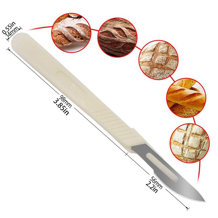 stainless steel bread knife