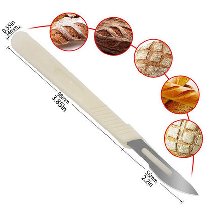 stainless steel bread knife