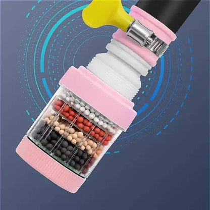 6-in-1 water dispenser faucet with filtration system, kitchen sink faucet