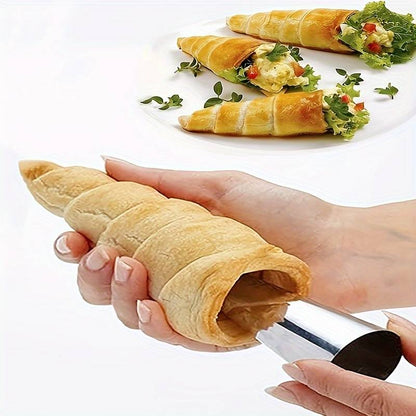 Stainless steel butter croissant mold set (1 piece)