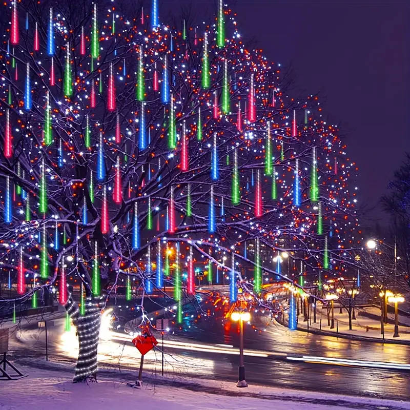 Christmas Meteor Shower Light Show