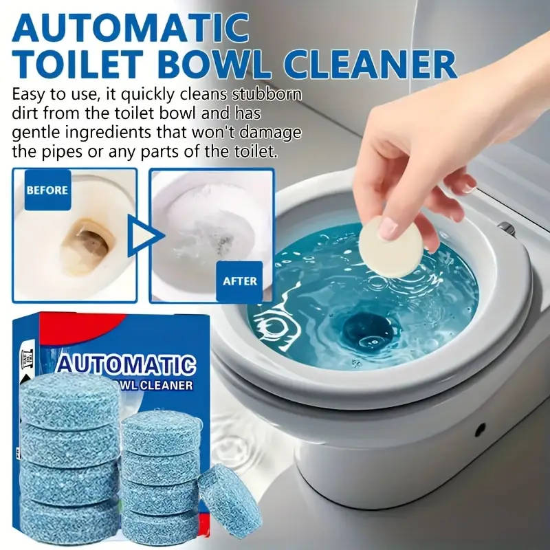 12-pack automatic toilet cleaner tablets