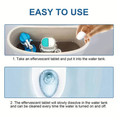 12-pack automatic toilet cleaner tablets