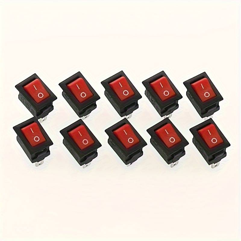 10PC Multi-function Snap-on Toggle Switch