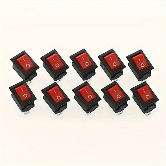 10PC Multi-function Snap-on Toggle Switch