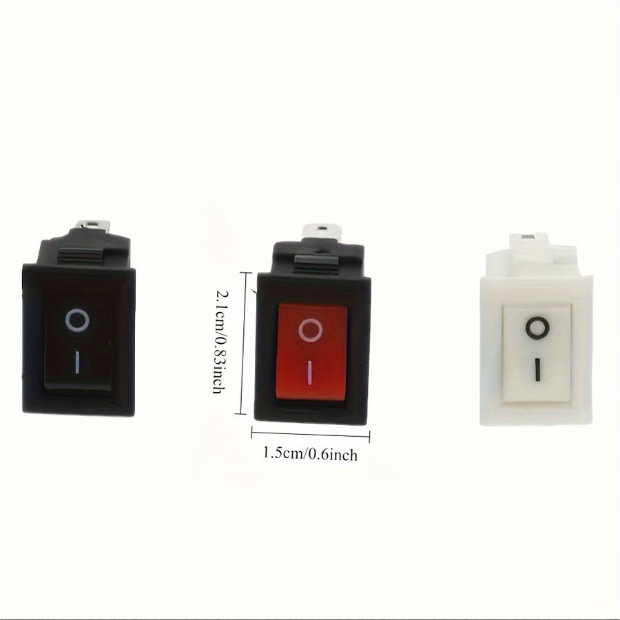 10PC Multi-function Snap-on Toggle Switch