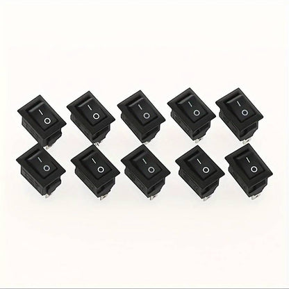 10PC Multi-function Snap-on Toggle Switch