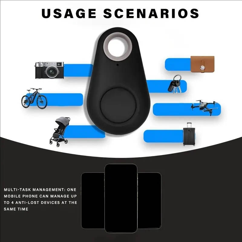 5 Mini Smart Wireless Item Finders