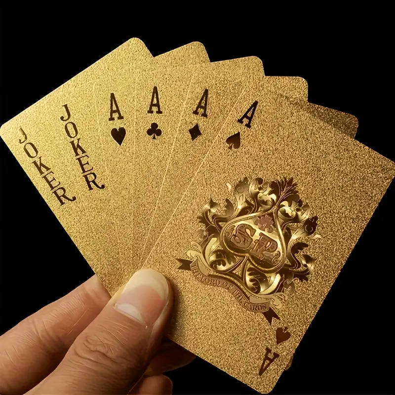 Gold Playing Card Set