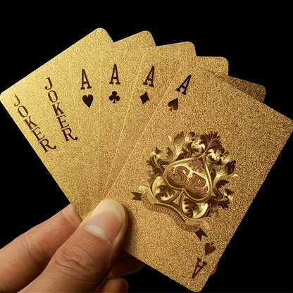 Gold Playing Card Set
