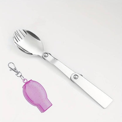 Folding Thickened 304 Stainless Steel Tableware