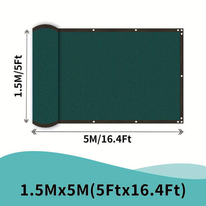 Heavy-duty privacy screen fence