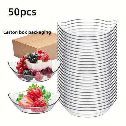 50 stackable plastic bowls