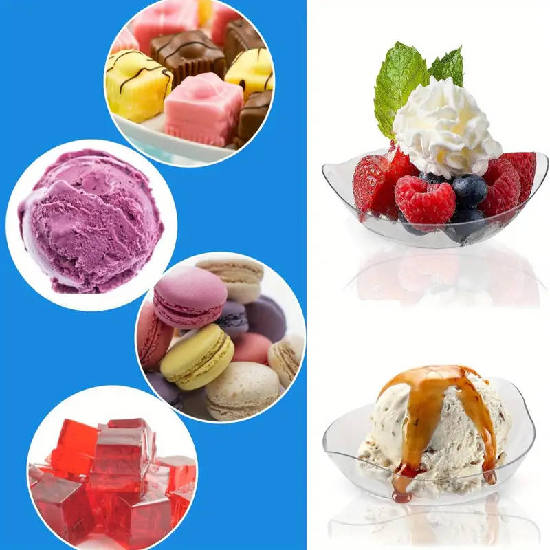 50 stackable plastic bowls