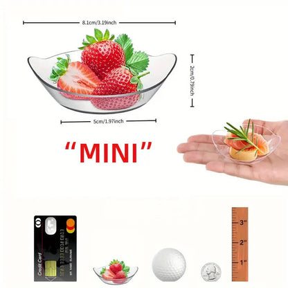 50 stackable plastic bowls