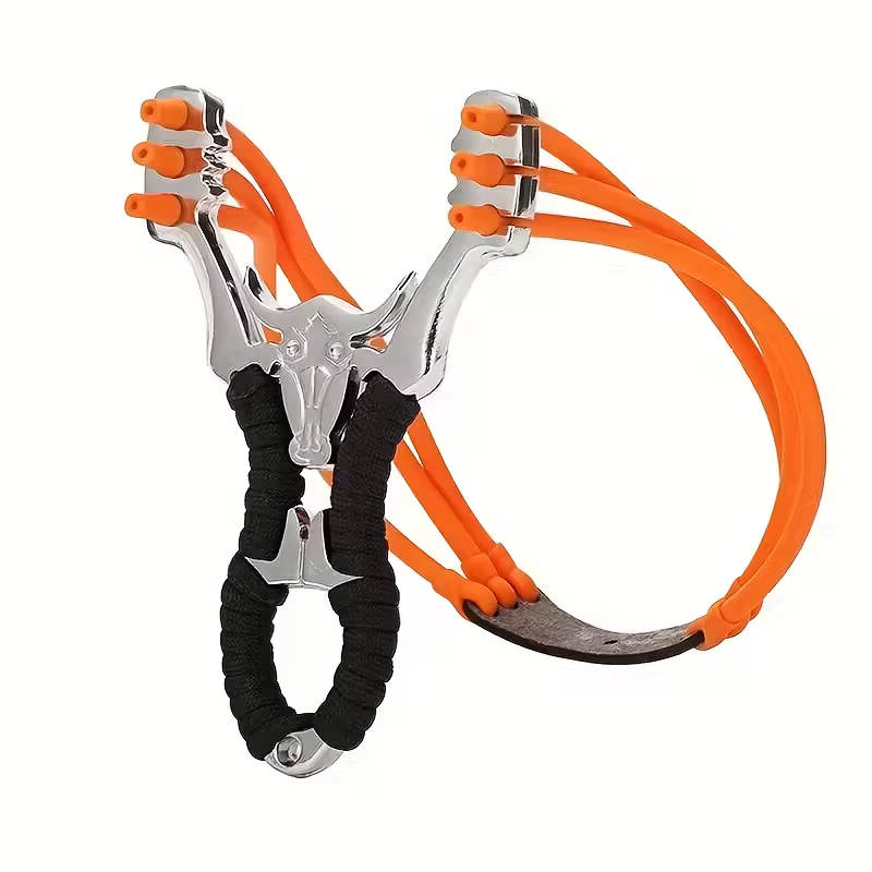 High-power aluminum alloy slingshot, suitable for hunting