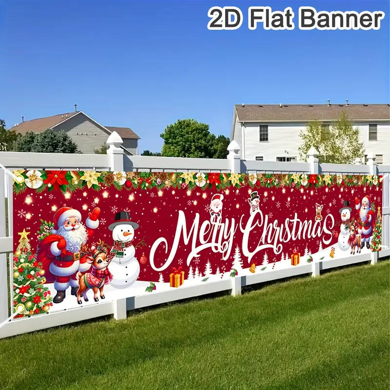 2D Christmas Banner 40cm×200cm