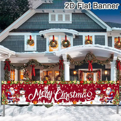 2D Christmas Banner 40cm×200cm