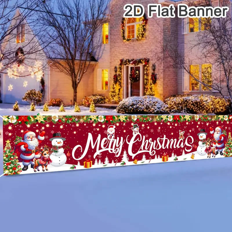 2D Christmas Banner 40cm×200cm