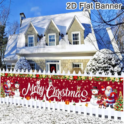 2D Christmas Banner 40cm×200cm
