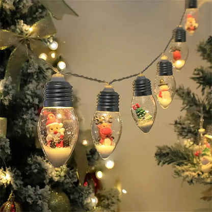 Enchanting 10 LED Christmas Wishing Bottle Fairy Light Strings