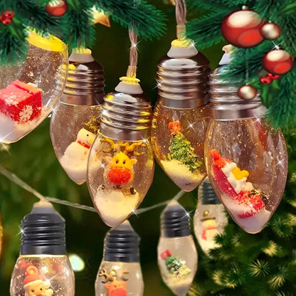 Enchanting 10 LED Christmas Wishing Bottle Fairy Light Strings