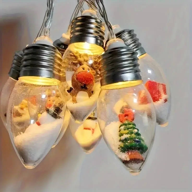 Enchanting 10 LED Christmas Wishing Bottle Fairy Light Strings