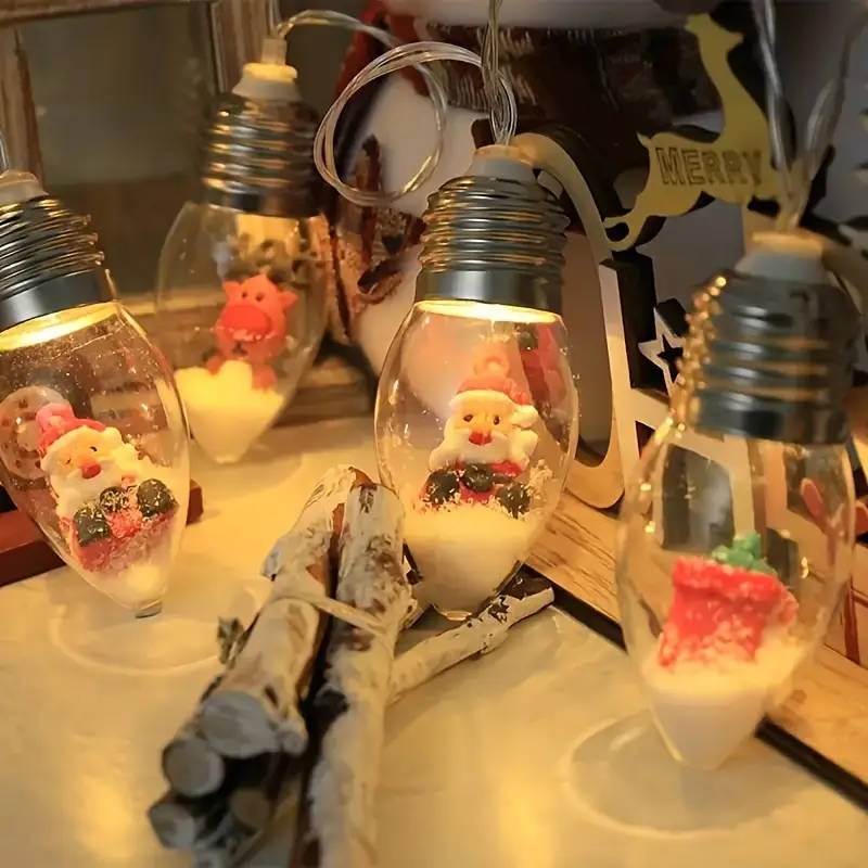 Enchanting 10 LED Christmas Wishing Bottle Fairy Light Strings